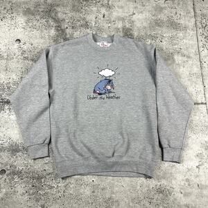 Vintage Eeyore Sweatshirt Winnie the Pooh Size Medium USA Made